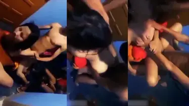Istri Cantik Layani Tiga Pria Sekaligus